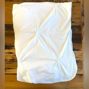 VGUC Pottery Barn Teen Twin Duvet Cover White
